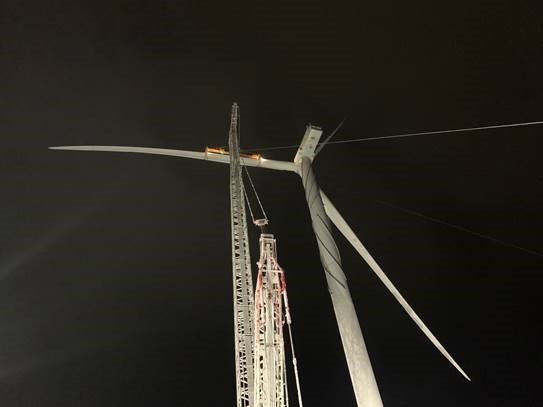 FIELDCORE’S RENEWABLES TEAM COMPLETED MAIN INSTALLATION OF 26 GE’S CYPRESS WIND TURBINES IN SWEDEN