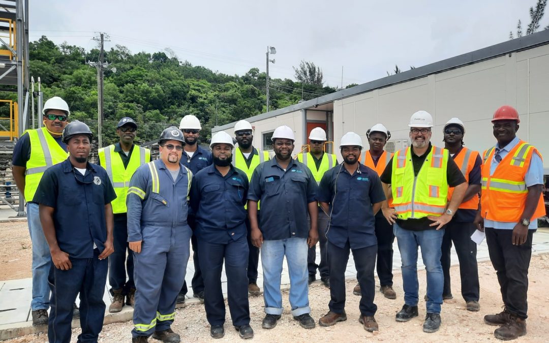 New TM2500 adds to Bahamas power capabilities; OJT training prepares customer to take ownership